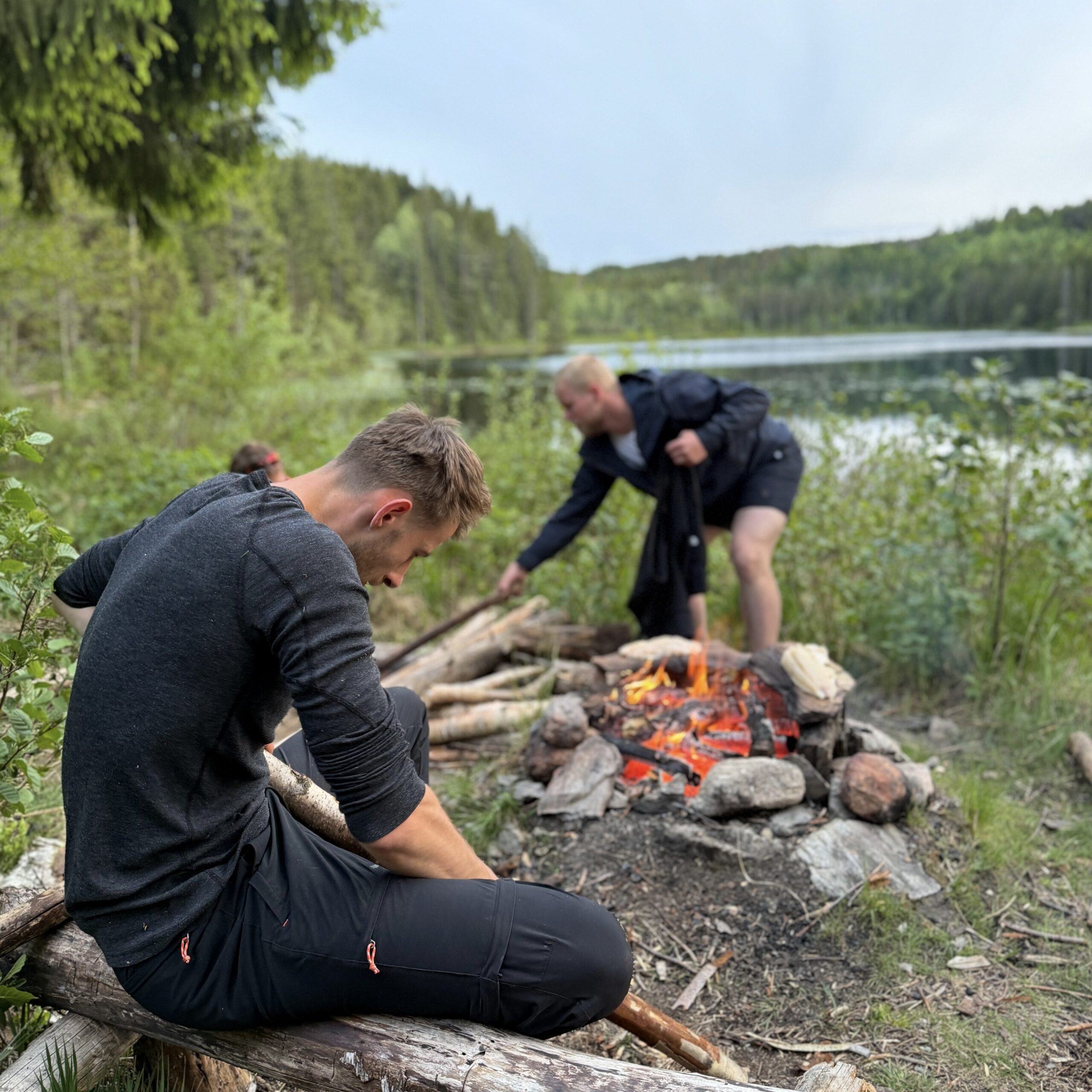 Vuurtje maken mobiel